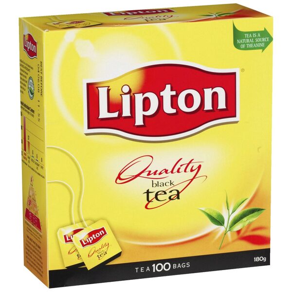 Lipton Quality Black Tea Bag 100pk