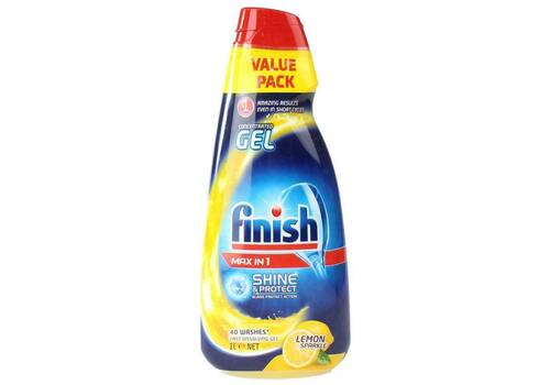 Finish Dishwashing Concentrated Gel Max in 1 Shine and Protect Lemon Sparkle 1L
