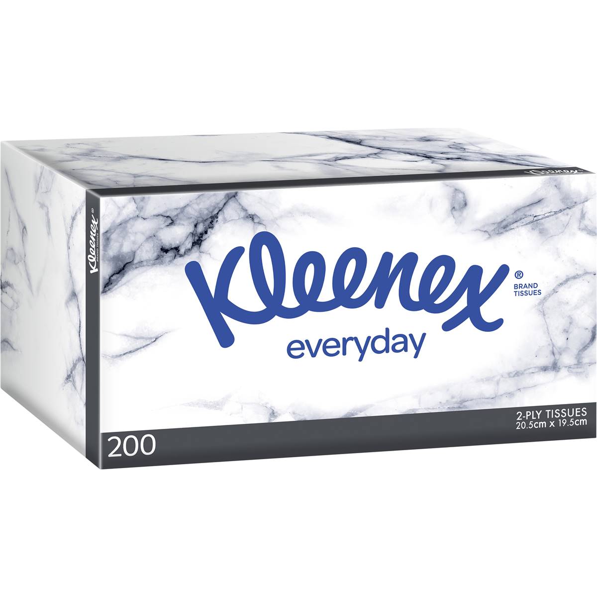 Kleenex Everyday 2-ply Tissues 200pk
