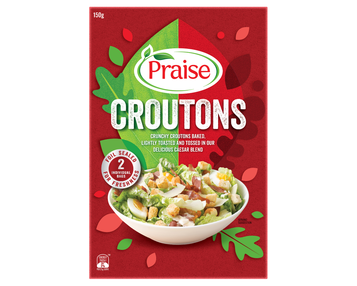 Praise Croutons Caesar Salad 150g