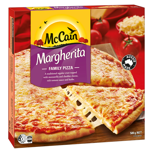 McCain Margherita Family Pizza 500g