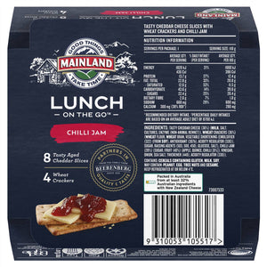 Mainland Lunch on the Go Cheese & Crackers Chilli Jam 110g