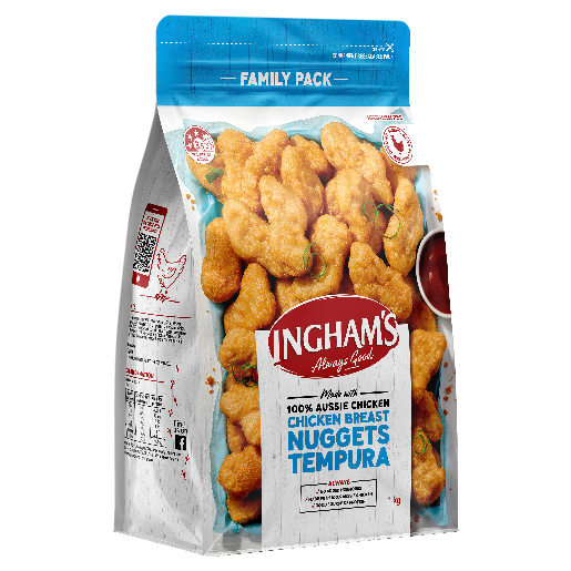 Ingham Tempura Chicken Breast Nuggets 1kg