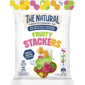 The Natural Confectionary Co Fruity Stackers 220g