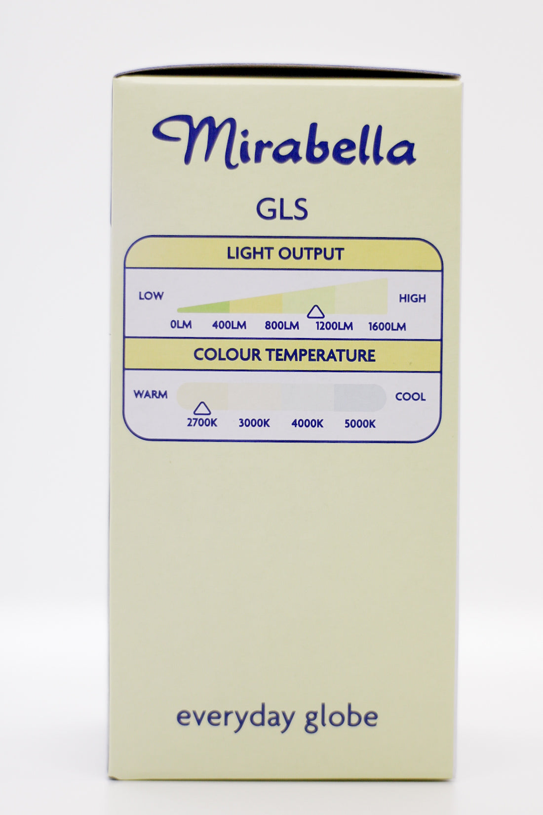 Mirabella LED Globe WS PRL 11W Warm White