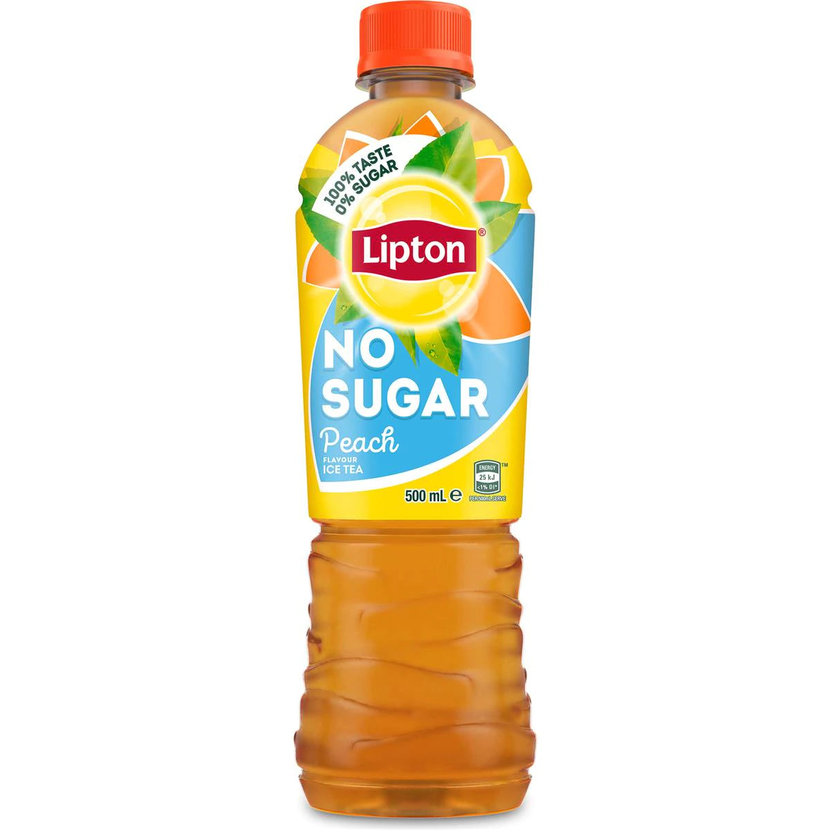 Lipton Iced Tea No Sugar Peach 500ml