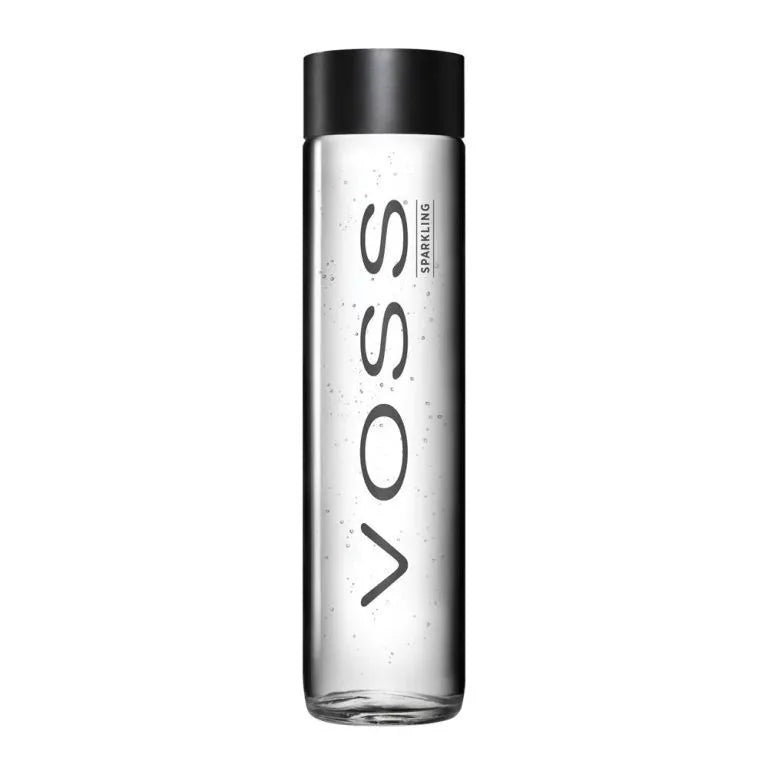 Voss Glass Bottle Sparkling Water  800ml