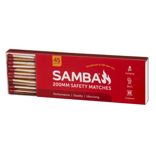 Samba 200mm Safety Matches 45matches