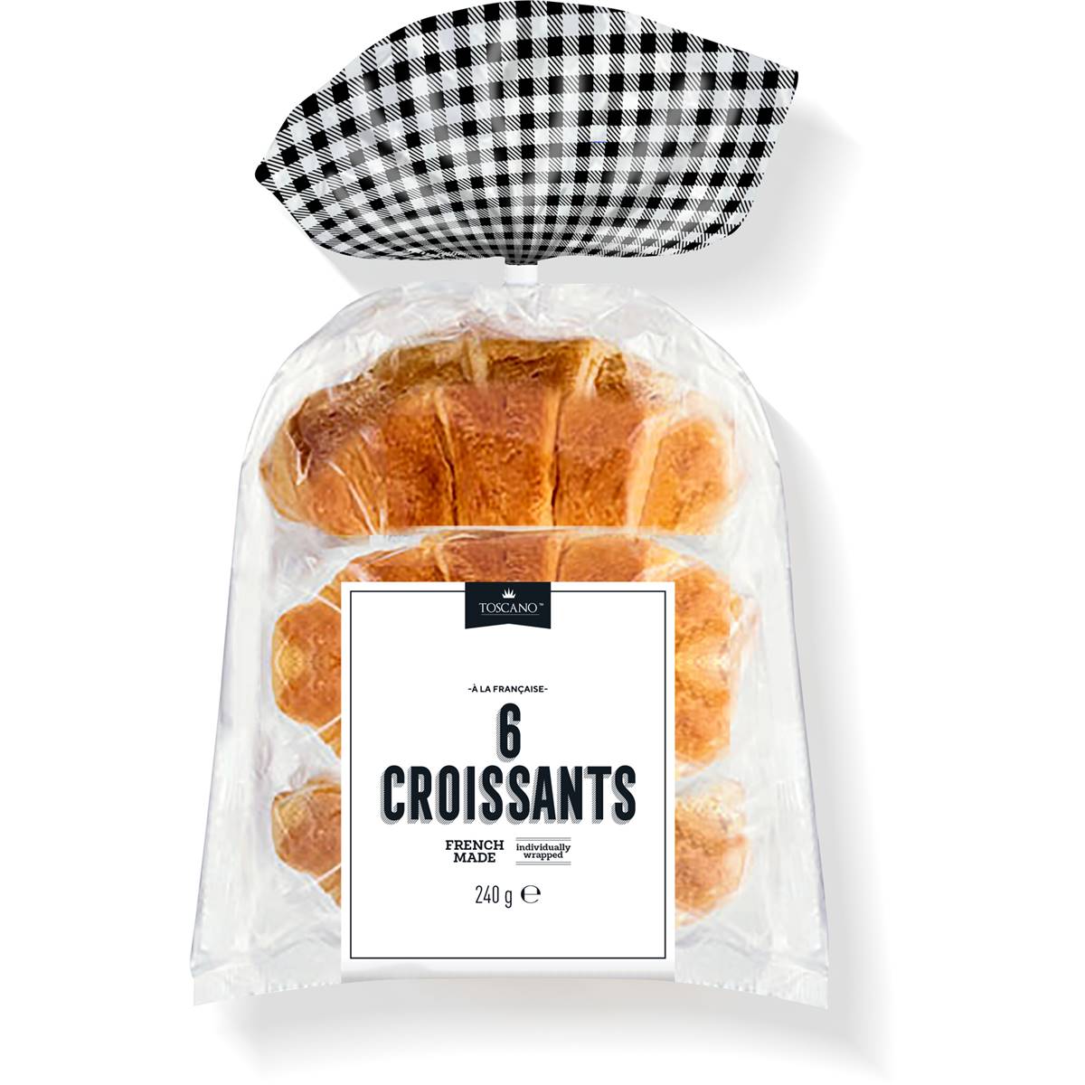 Toscano Croissants 240g 6pk