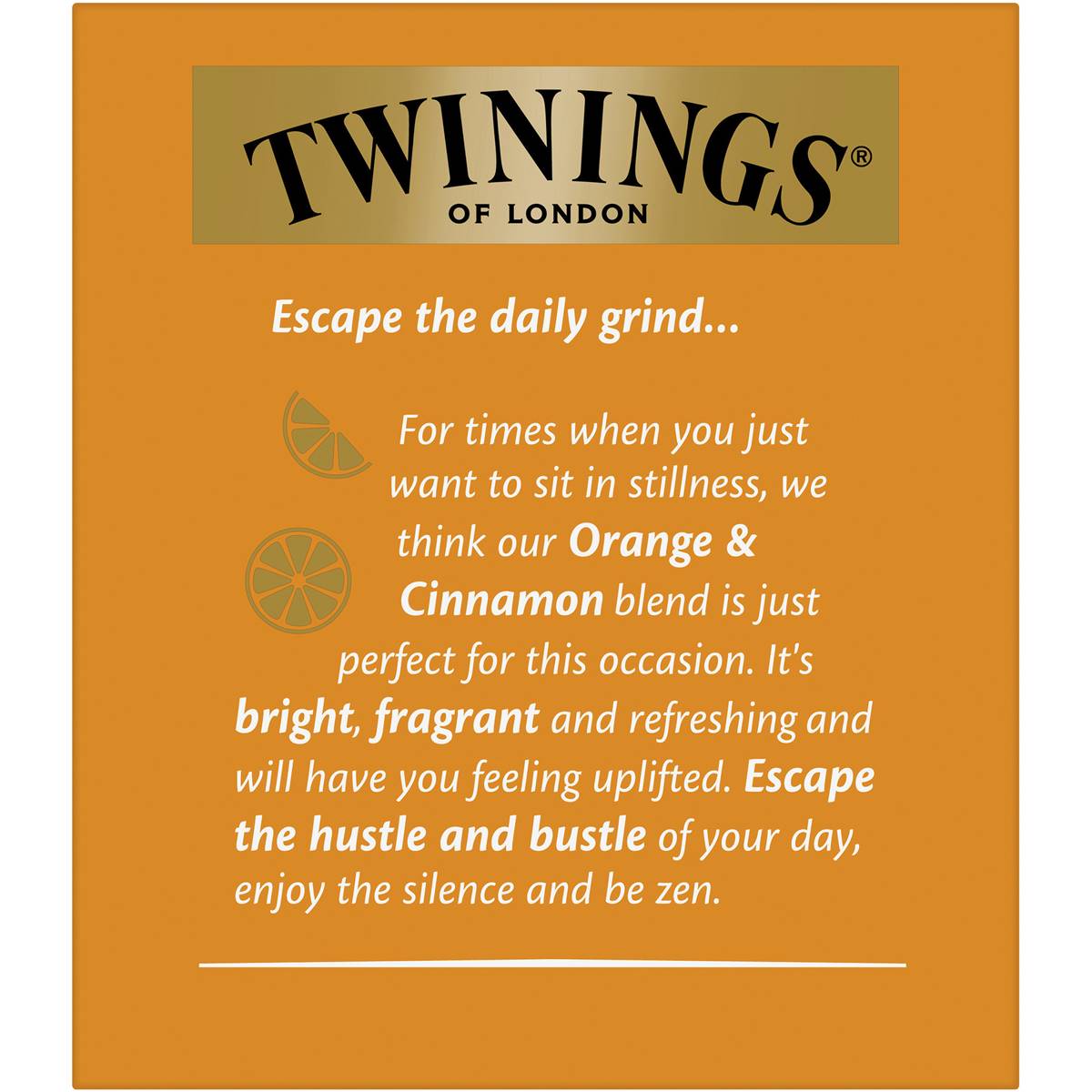 Twinings Orange & Cinnamon 10pk