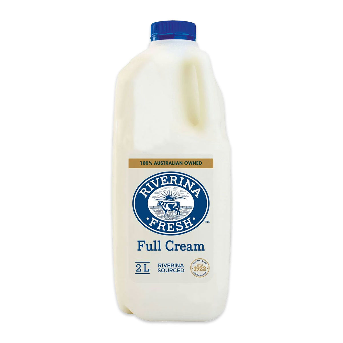 Riverina Fresh Full Cream Milk 2Ltr