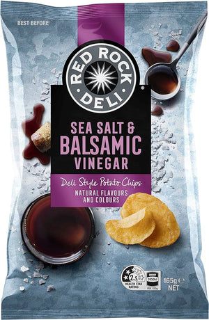 Red Rock Deli Chips Salt & Vinegar 165g