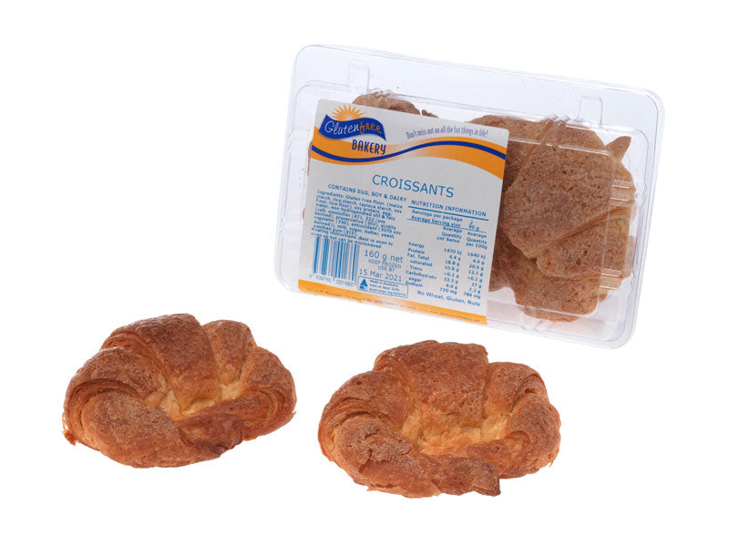 Glutenfree Bakery Croissants 2pk