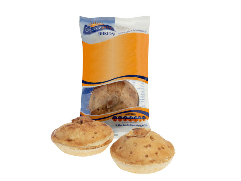 Glutenfree Bakery Curry Beef Pies 2pk