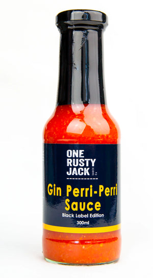 One Rusty Jack Black Label Gin Peri-Peri Sauce 300ml