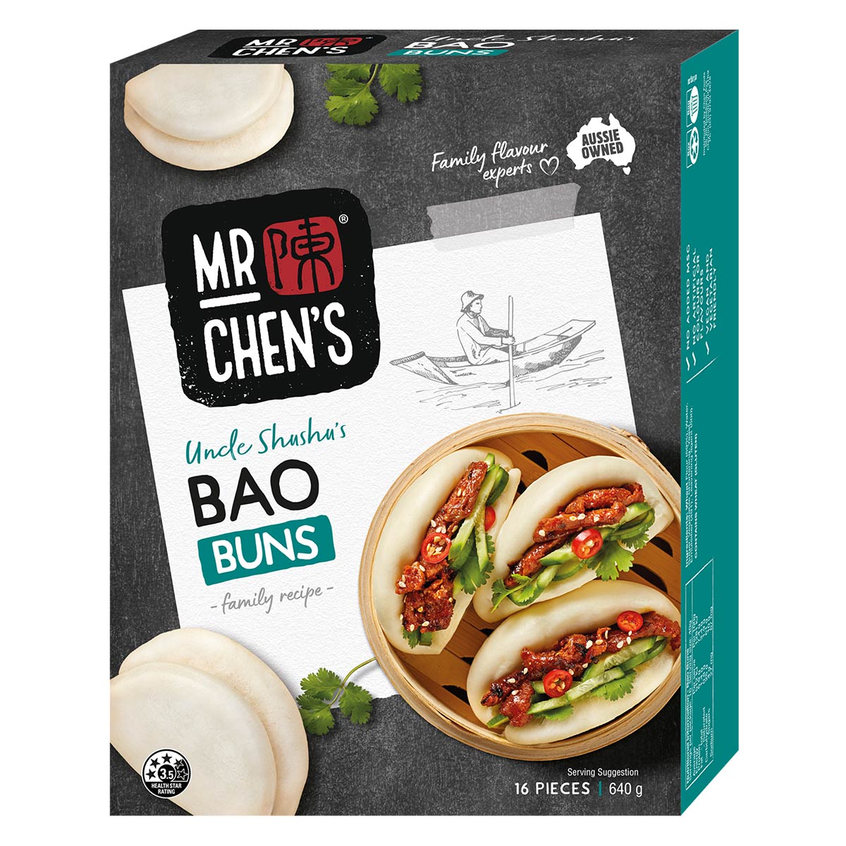 Mr Chen's BAO Buns 16pk 640g