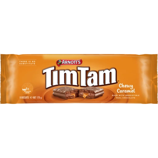 Arnotts Tim Tam Chewy Caramel 175g