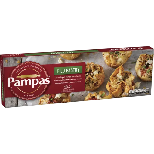 Pampas Filo Pastry 18 Sheets 375g