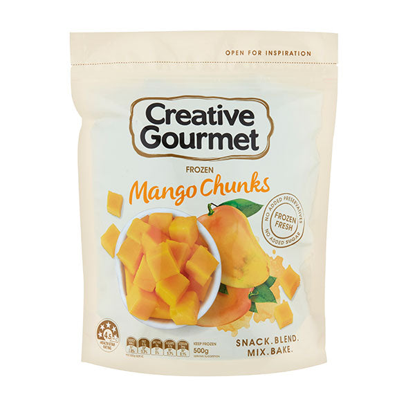 Creative Gourmet Frozen Mango Chunks 500g