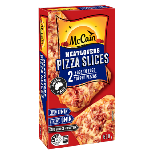 McCain Meatlovers Pizza Slices 2pk 600g