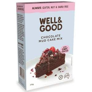 Well & Good Chocolate Mud Cake Mix 475g
