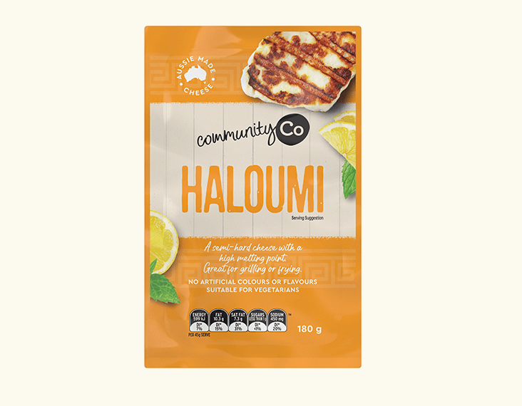 Community Co Haloumi Cheese 180g