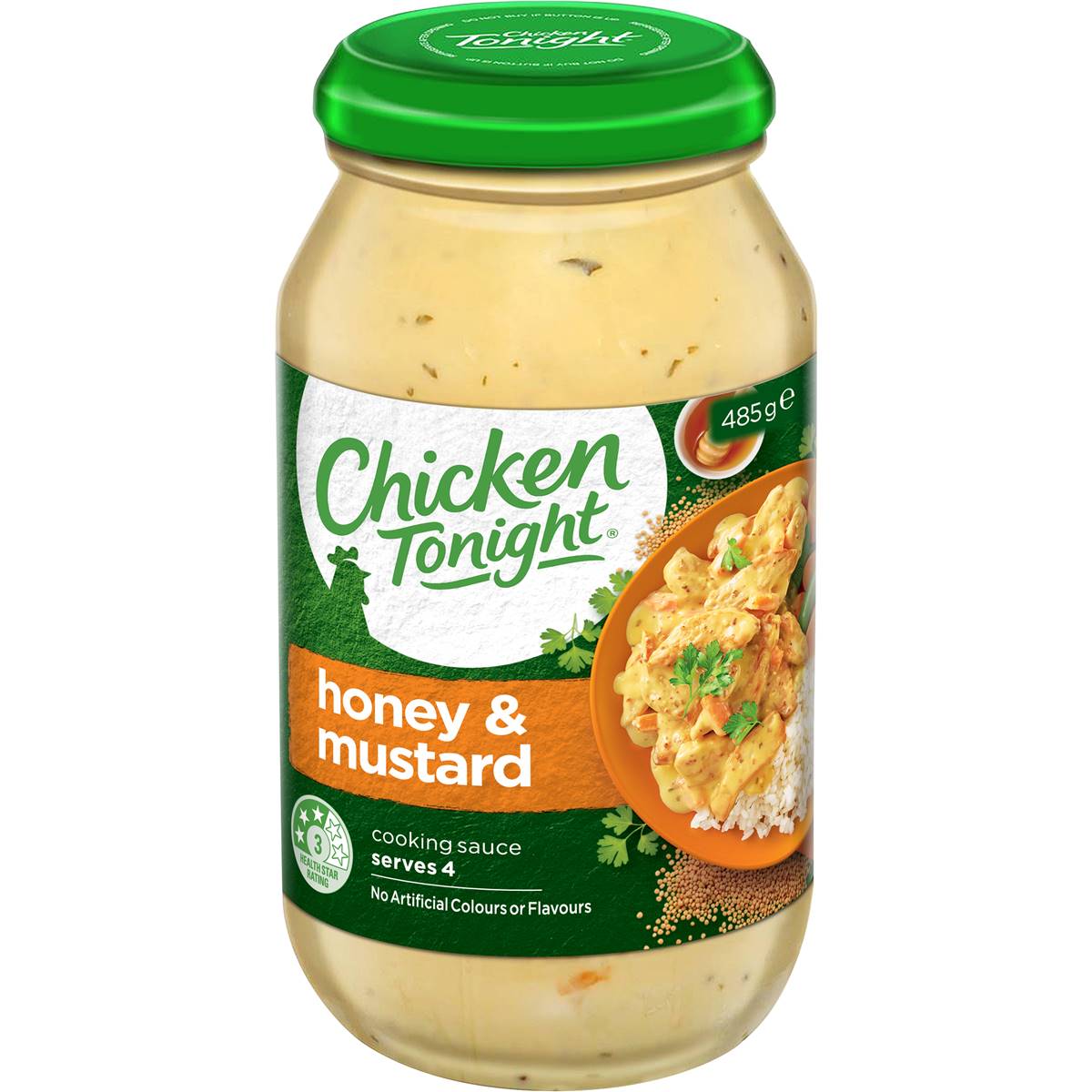 Chicken Tonight Simmer Sauce Honey Mustard 485g