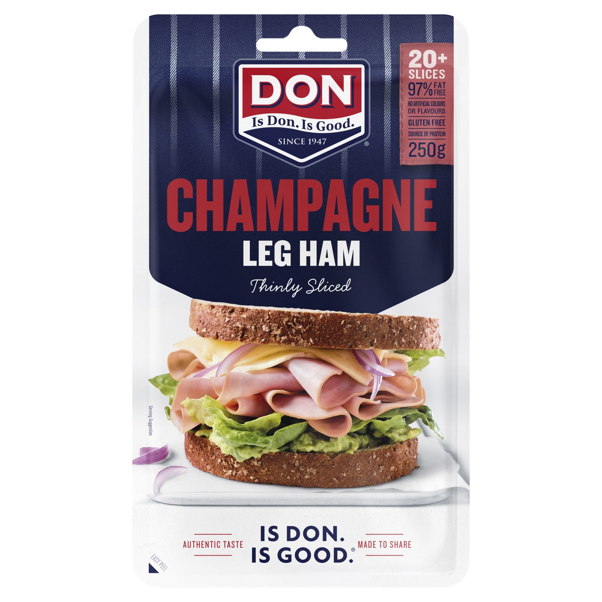 Don Shaved Champagne Ham 250g