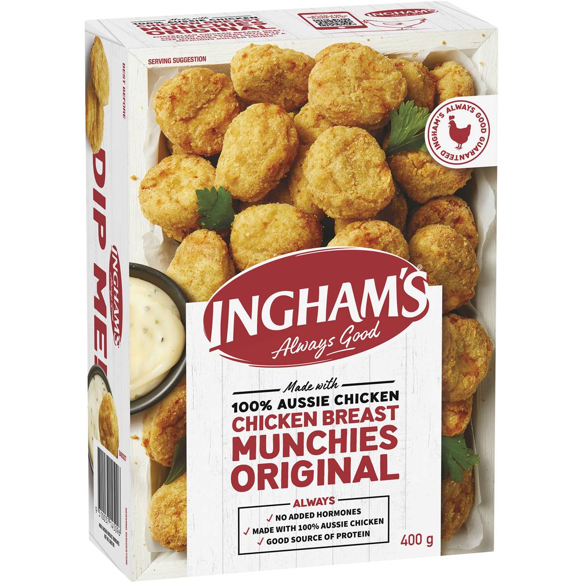 Ingham Original Chicken Breast Munchies 400g