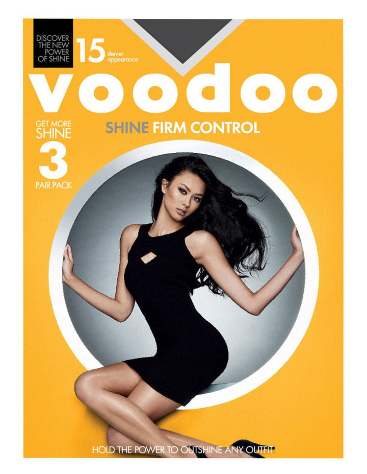 Voodoo Firm Control Yellow -Black Magic-XTall-3Pk