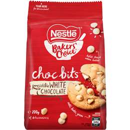 Nestle White Choc Bits 200g