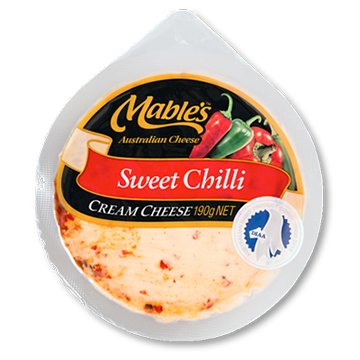 Mables Cream Cheese Sweet Chilli 190g