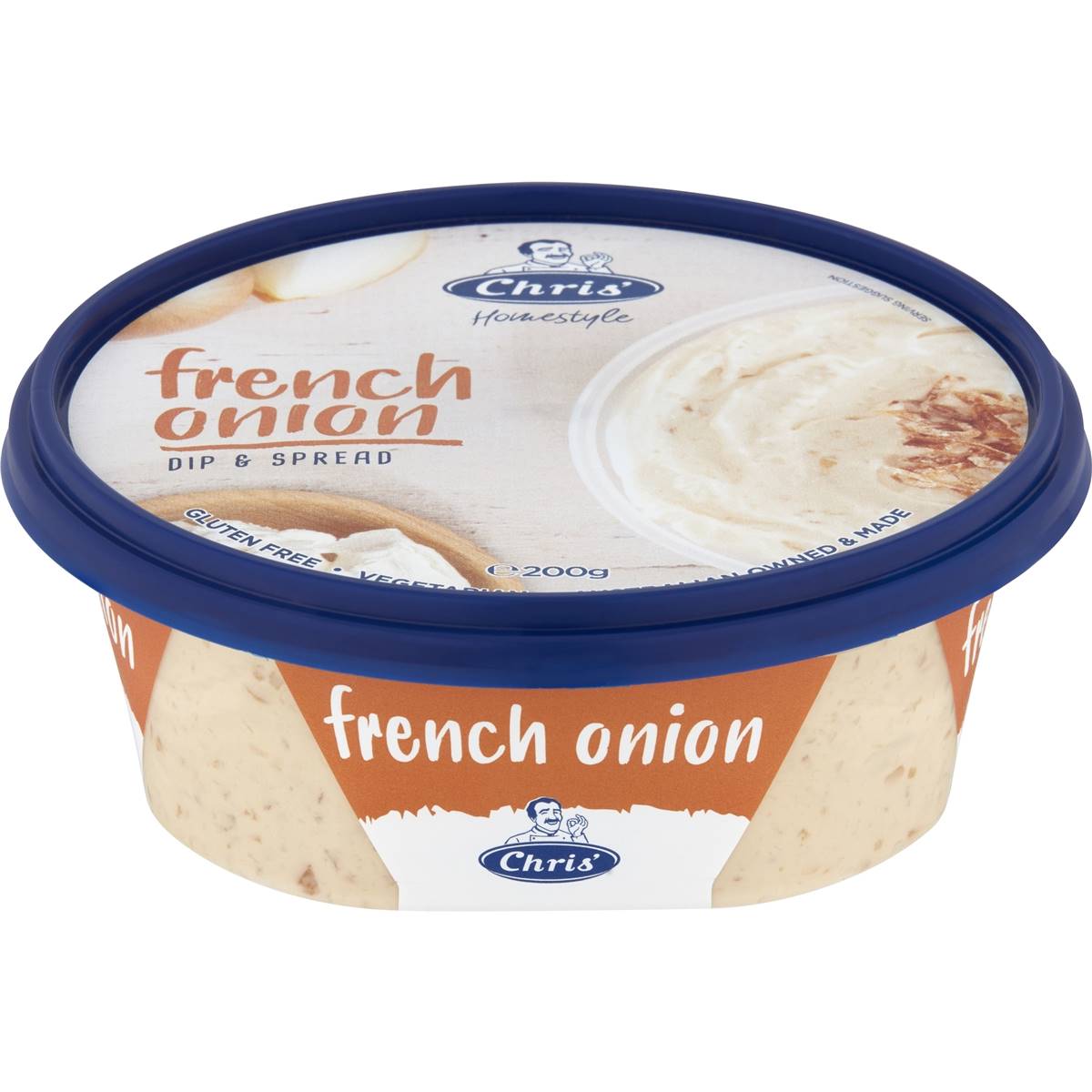 Chris Homestyle Dip French Onion 200g