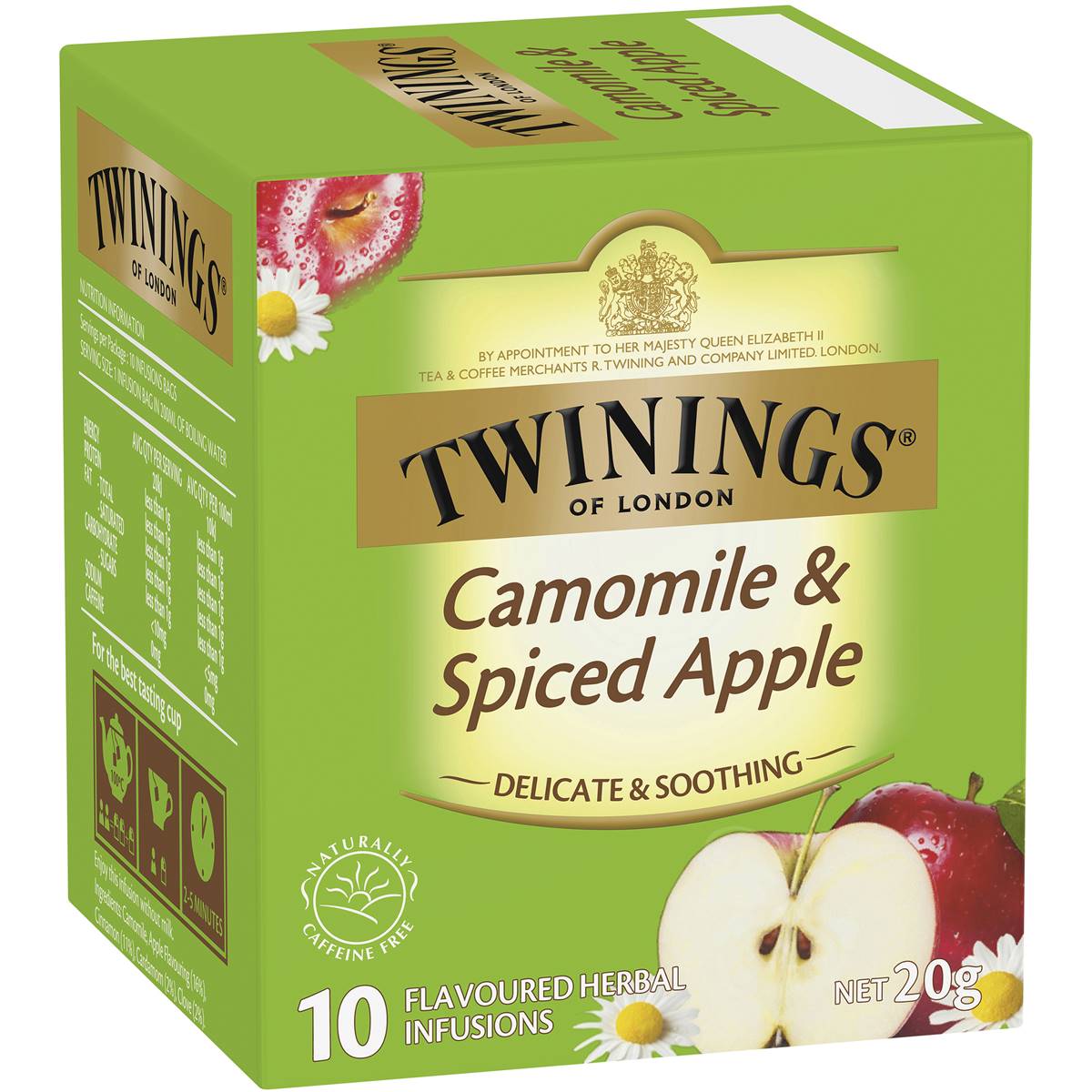Twinings Camomile & Spiced Apple Tea bags 20g x 10