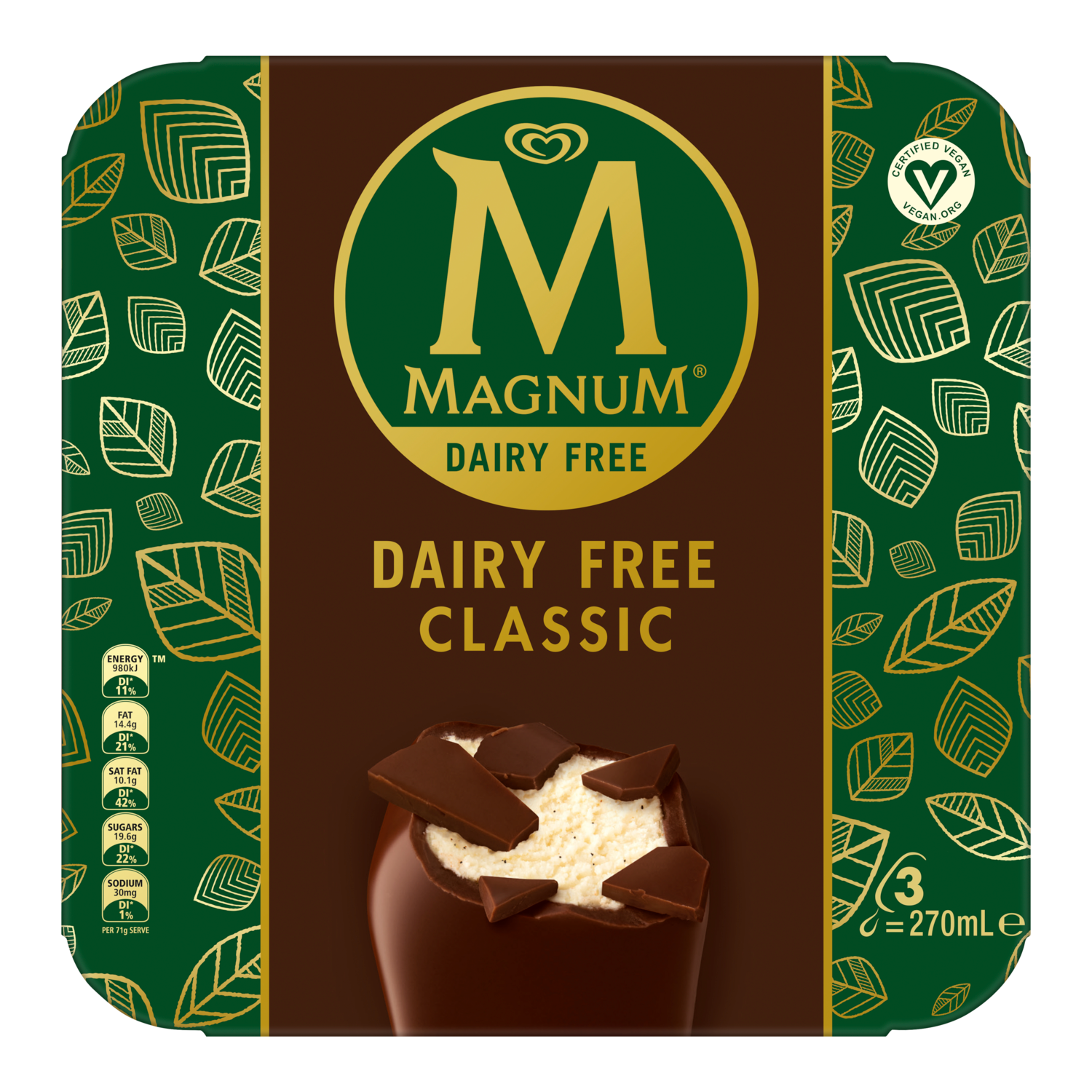 Streets Magnum Dairy Free Classic 3pk