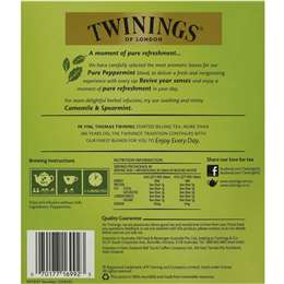 Twinings Pure Peppermint Teabags 80pk