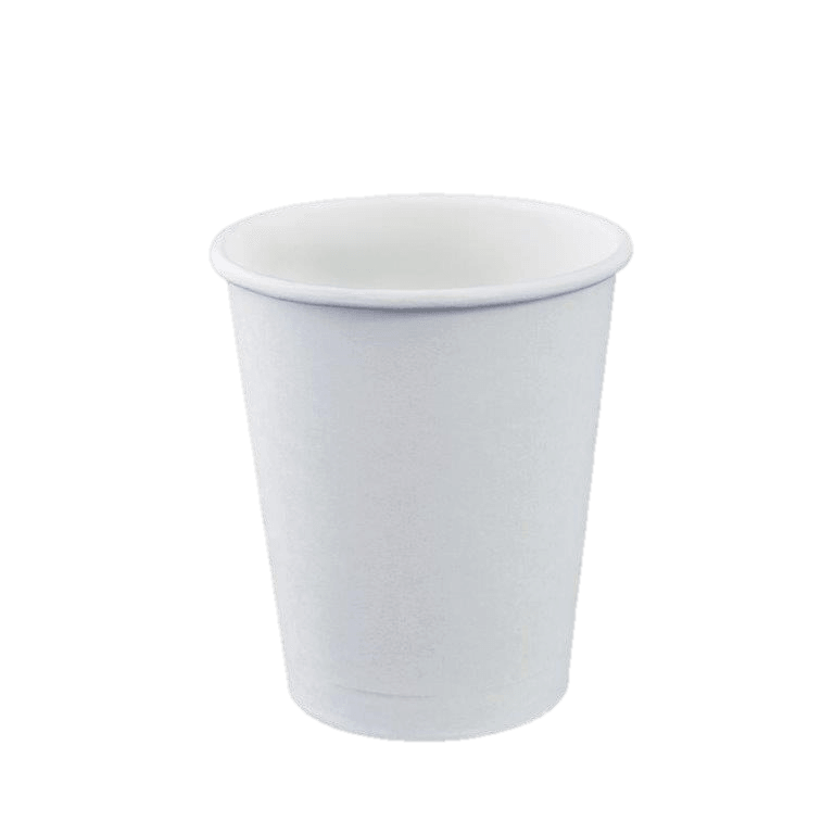 Coffee Cup Single Wall White 8oz 50pk