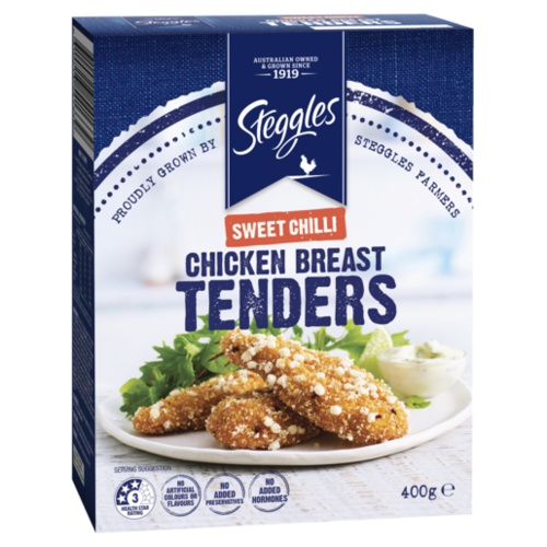 Steggles Sweet Chilli Chicken Tenders 400g