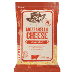 Community Co Shredded Mozzarella Cheese 450g