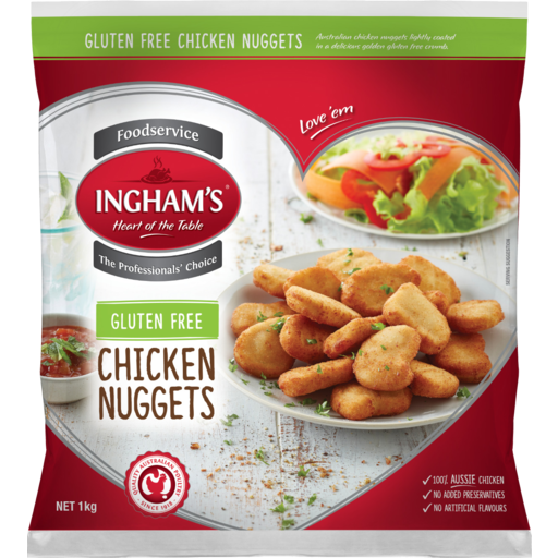Ingham Chicken Nugget 1kg GF