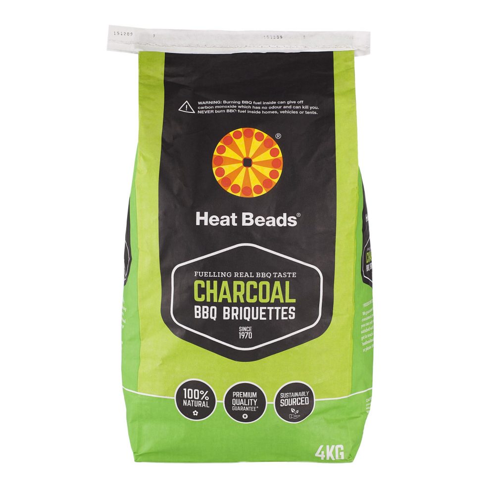 Heat Beads BBQ Original Briquettes - 4Kg Bag