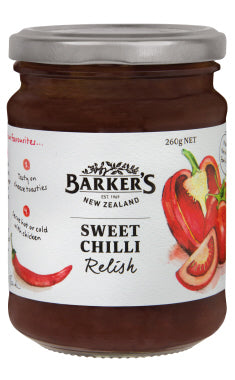 Barkers Sweet Chilli Relish 260gm