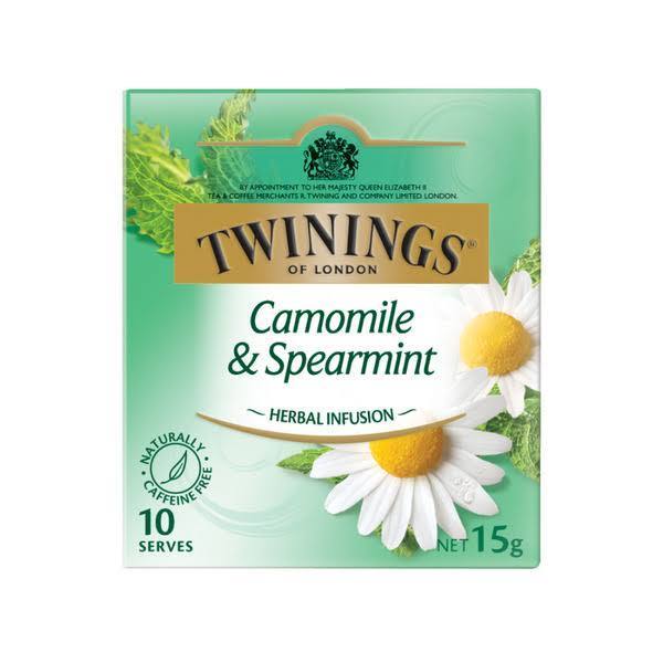 Twinings Camomile & Spearmint Teabags 10 pk