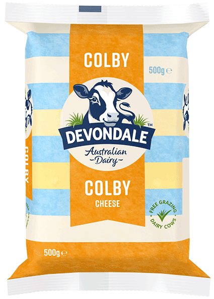 Devondale Colby Cheese Block 500g