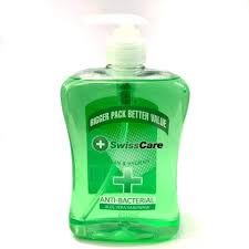 SwissCare Hand Soap Anti-Bacterial Aloe Vera 650ml