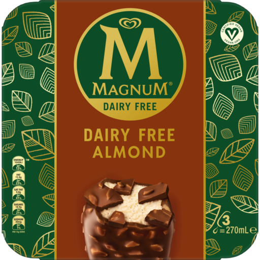 Streets Magnum Dairy Free Almond 3pk
