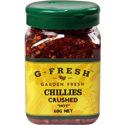 G Fresh Chillies Crushed 60g