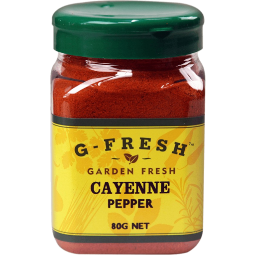 G Fresh Cayenne Pepper 80g