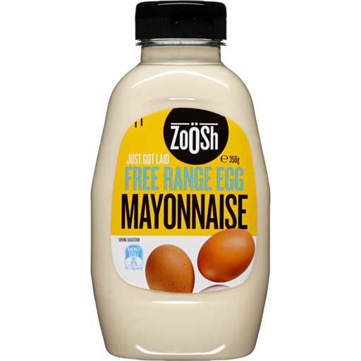 Zoosh Free Range Egg Mayonnaise 350g