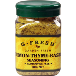 G Fresh Lemon Thyme & Basil 120g